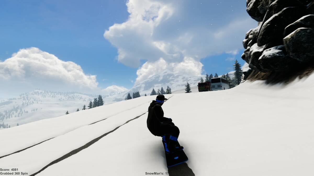 Скриншот 8 к игре SNWBRD: Freestyle Snowboarding