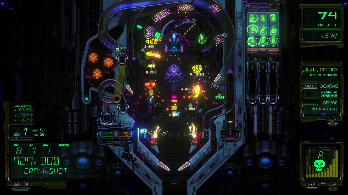 Скриншот 6 к игре XENOTILT: HOSTILE PINBALL ACTION