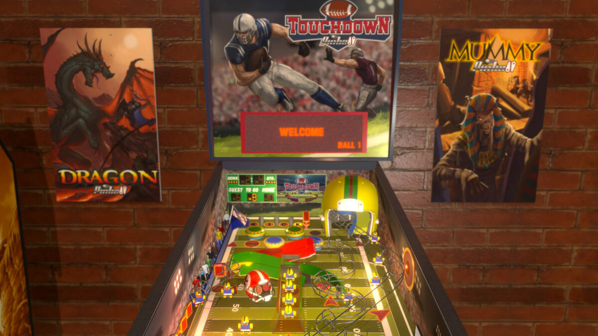 Touchdown Pinball: обзор, публикации, гайды и релиз симулятор игры  Touchdown Pinball