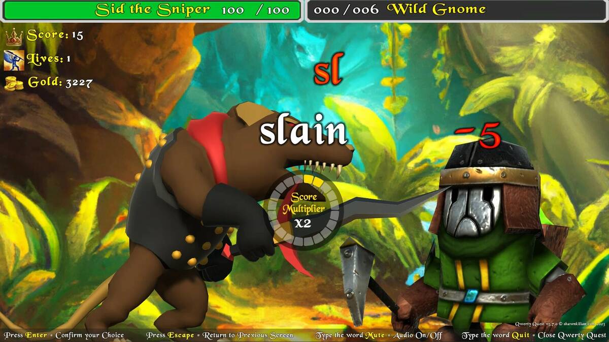 Скриншот 5 к игре Qwerty Quest