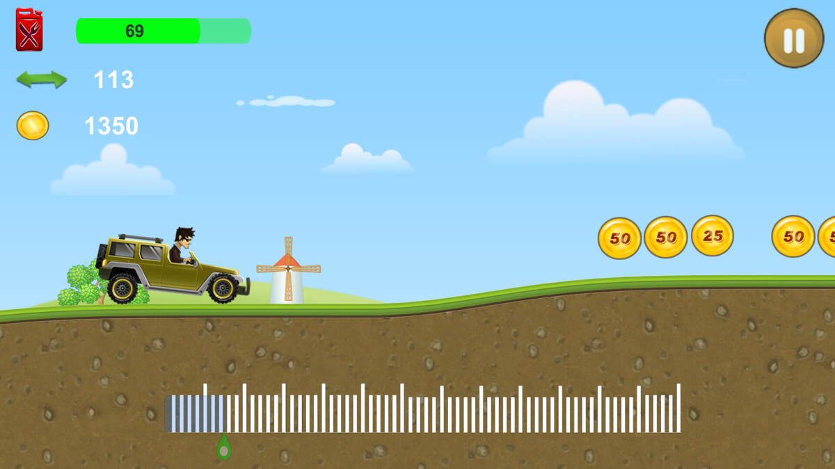 Скриншот 6 к игре Crazy Hill Racing
