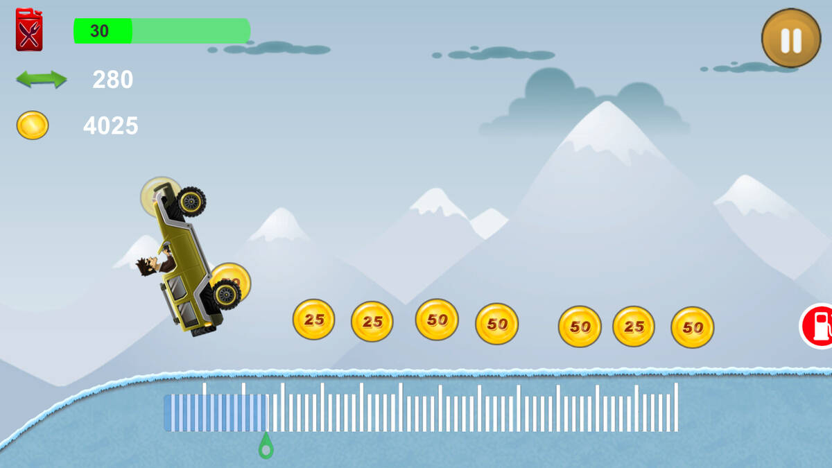 Скриншот 8 к игре Crazy Hill Racing