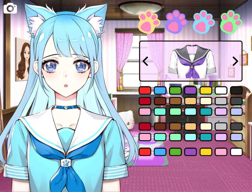 Скриншот 5 к игре Cat Girl Creator