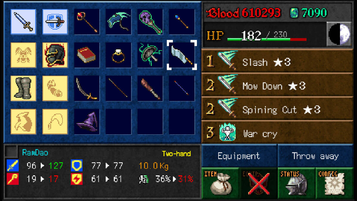 Скриншот 5 к игре DarkBlood -Gaiden-