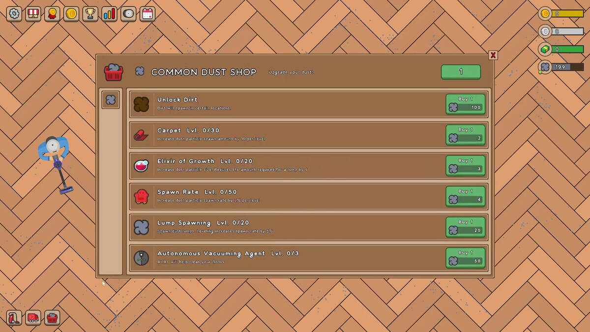 Скриншот 6 к игре Vacuum Warrior - Idle Game