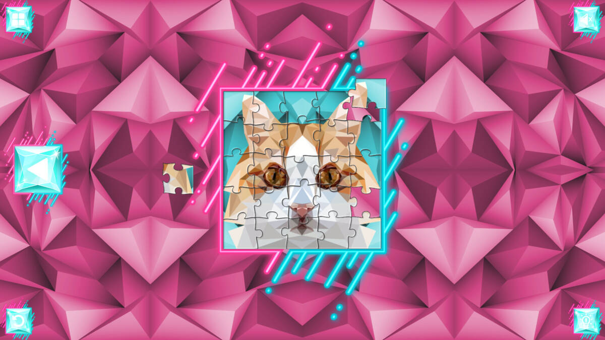 Скриншот 6 к игре Poly Jigsaw: Cats