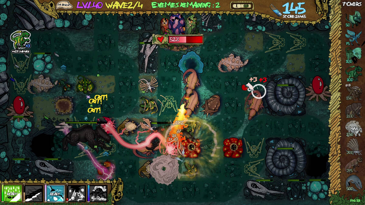 Скриншот 7 к игре Dino V. Xeno - Tower Defense