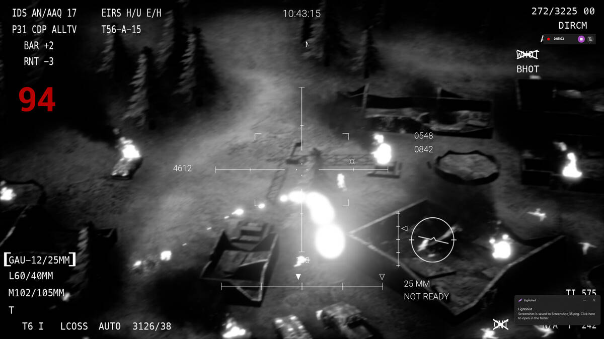 Скриншот 5 к игре GHOST: AC-130 Close Air Support