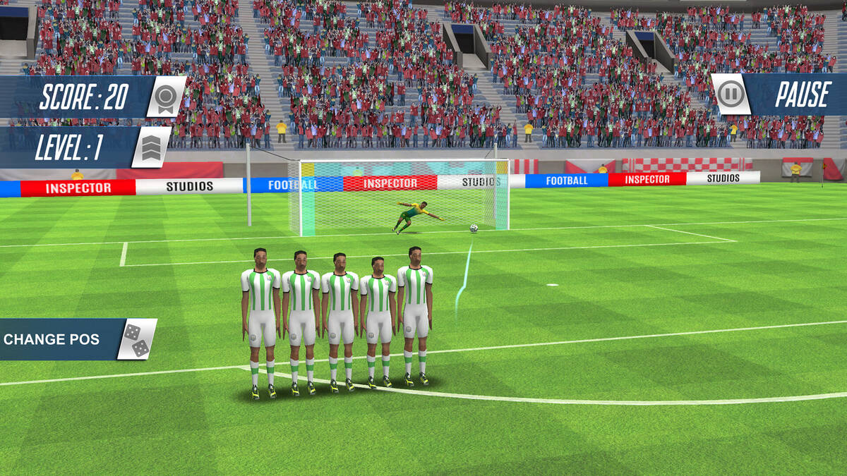 Скриншот 5 к игре Free Kick Football: 3D Soccer