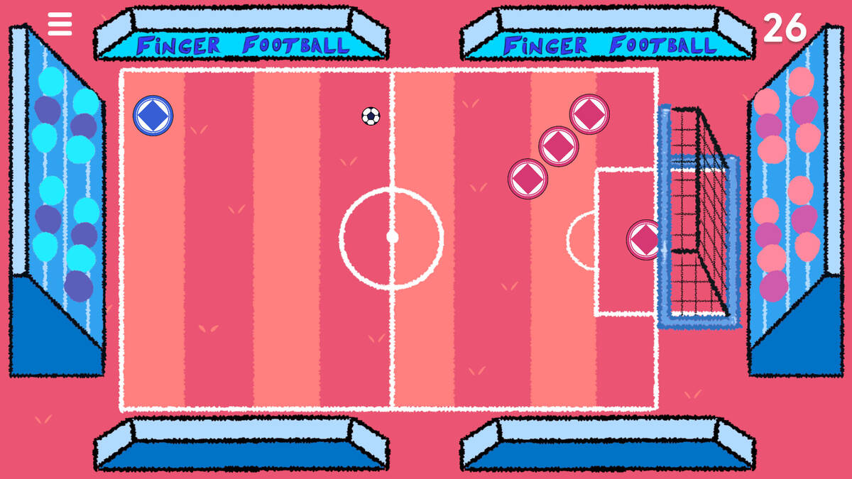 Скриншот 5 к игре Finger Football: Goal in One