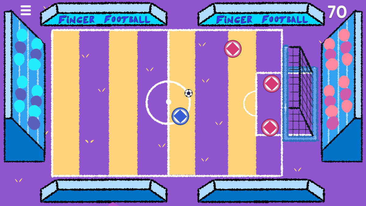 Скриншот 6 к игре Finger Football: Goal in One