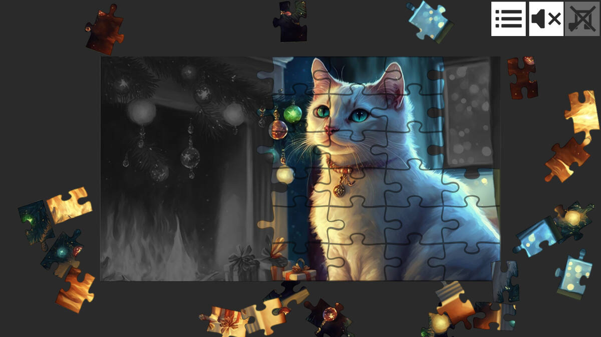 Скриншот 5 к игре Cat Jigsaw Puzzle Games