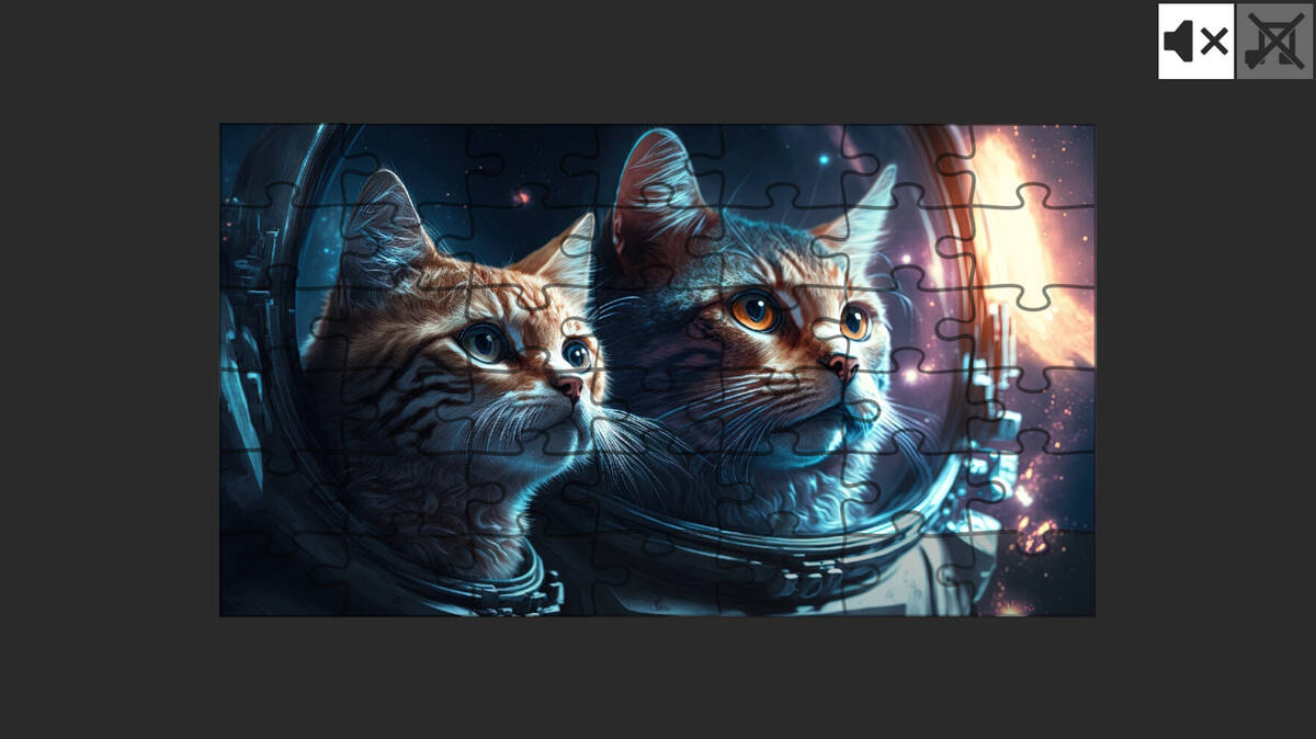 Скриншот 6 к игре Cat Jigsaw Puzzle Games