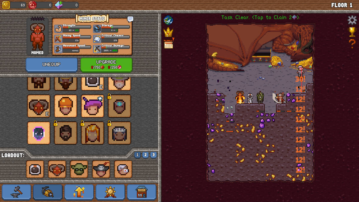 Idle Cave Miner: обзор, публикации, гайды и релиз стратегия rpg игры Idle  Cave Miner