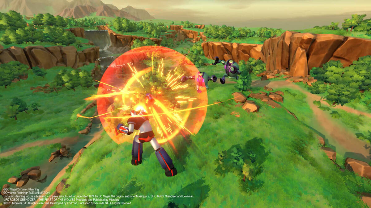 Скриншот 5 к игре UFO ROBOT GRENDIZER - THE FEAST OF THE WOLVES