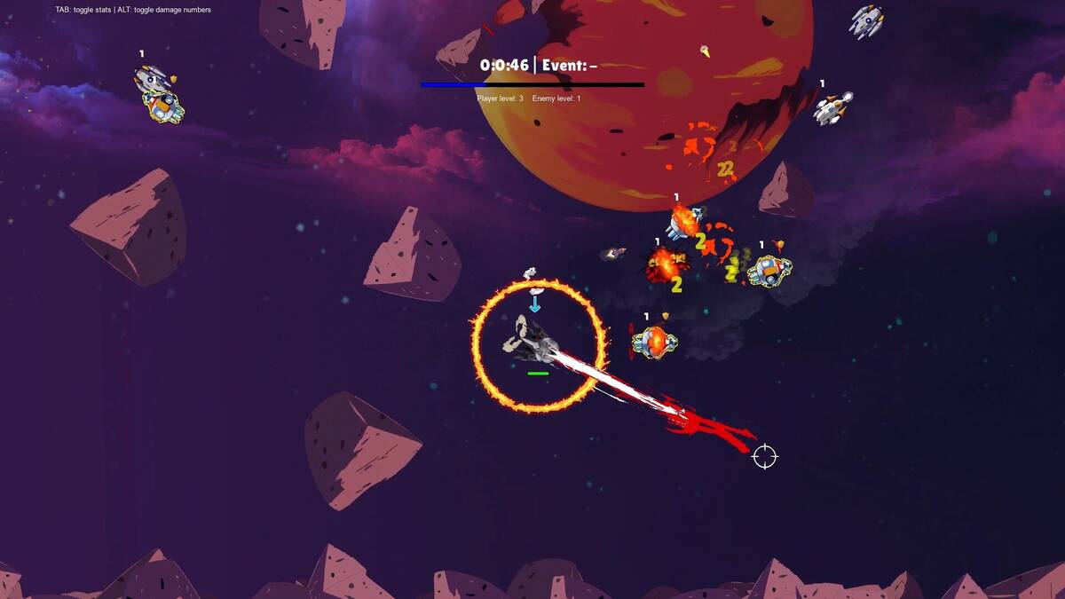 Скриншот 5 к игре Spaceship Survivors