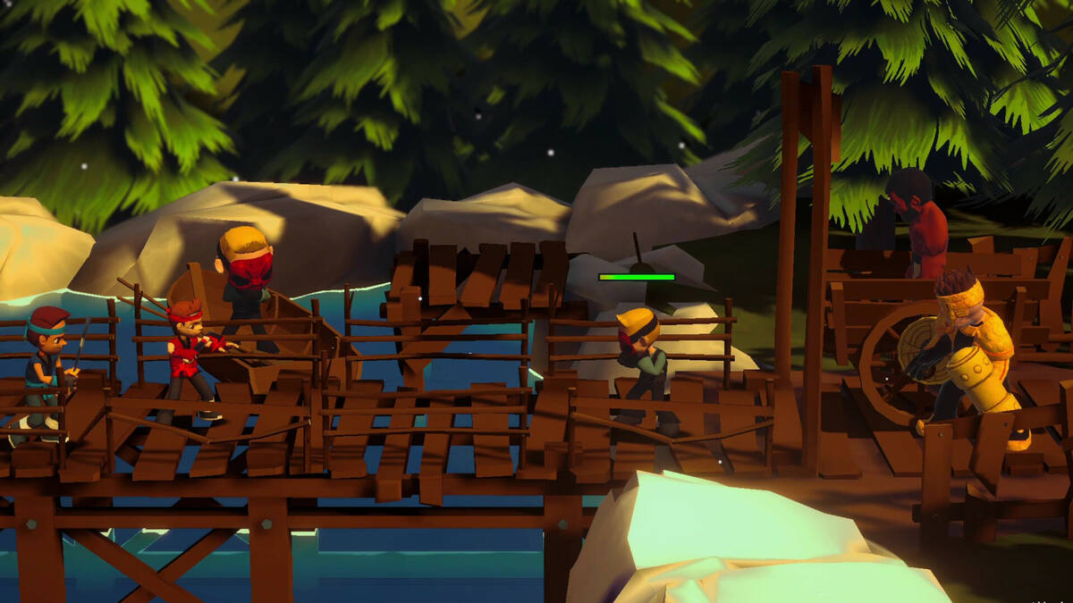 Скриншот 5 к игре NINJA KIDZ: TIME MASTERS