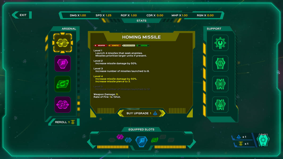 Скриншот 5 к игре PhaigeX: Hyperspace Survivors