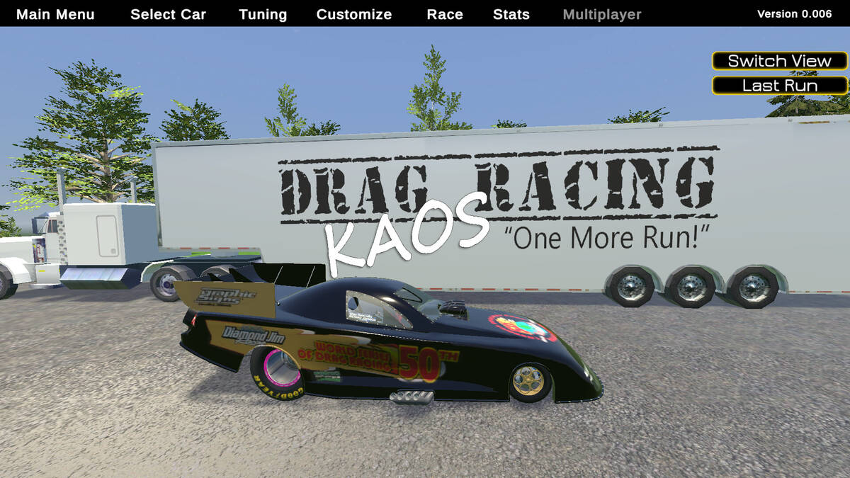 Скриншот 8 к игре Drag Racing Kaos - "One More Run"