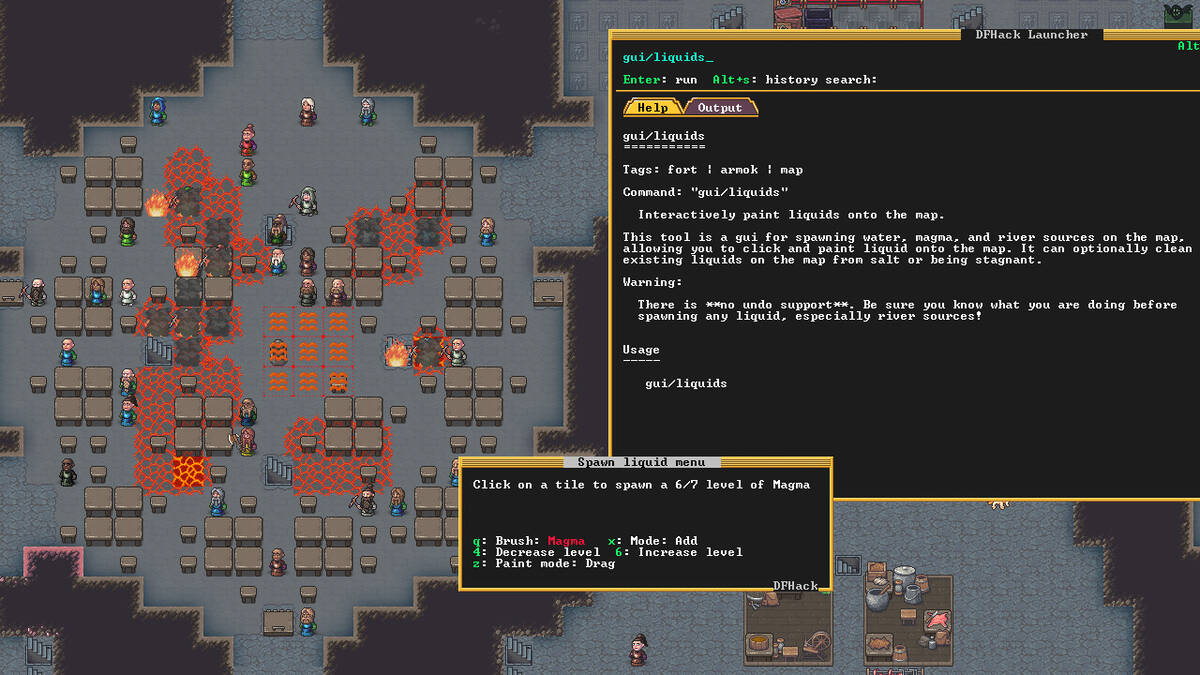 Скриншот 6 к игре DFHack - Dwarf Fortress Modding Engine