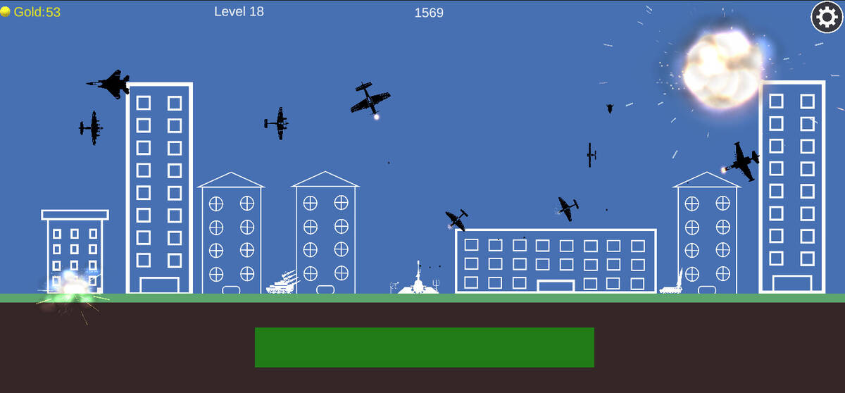 Скриншот 5 к игре City Defence Artillery