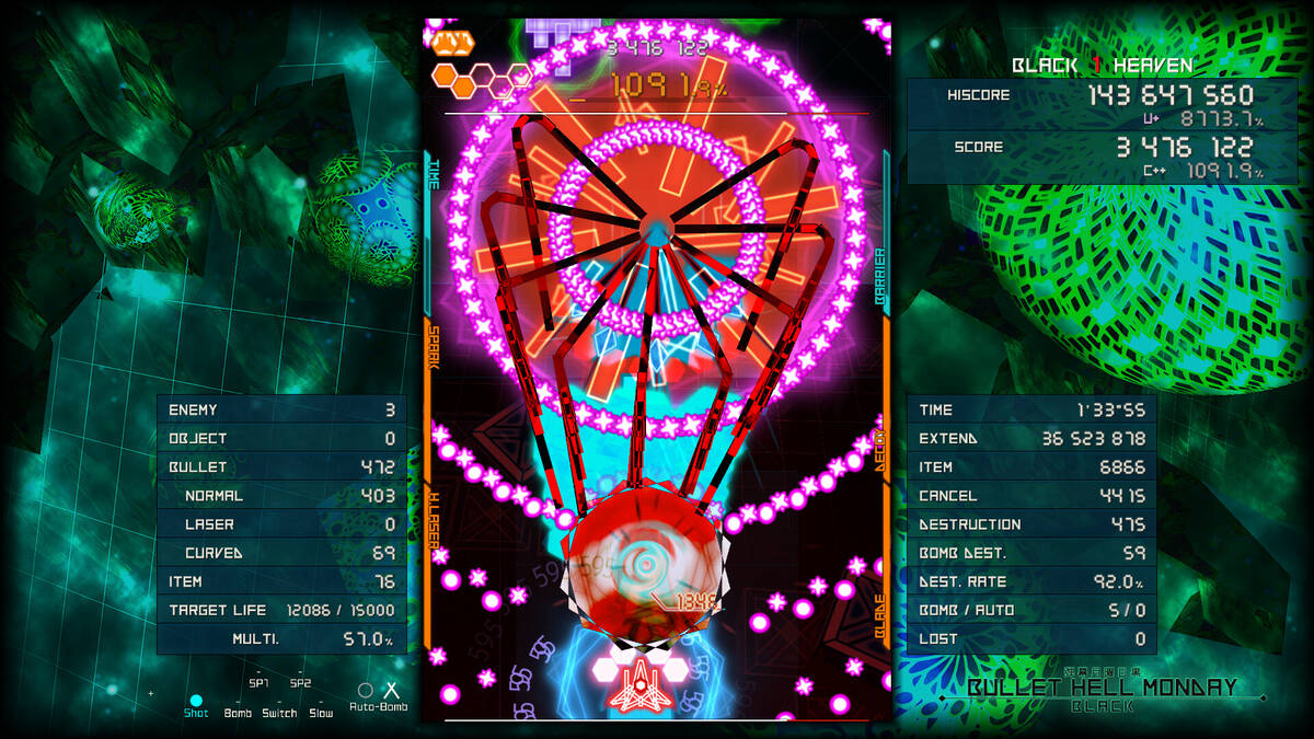 Скриншот 8 к игре Bullet Hell Monday: Black