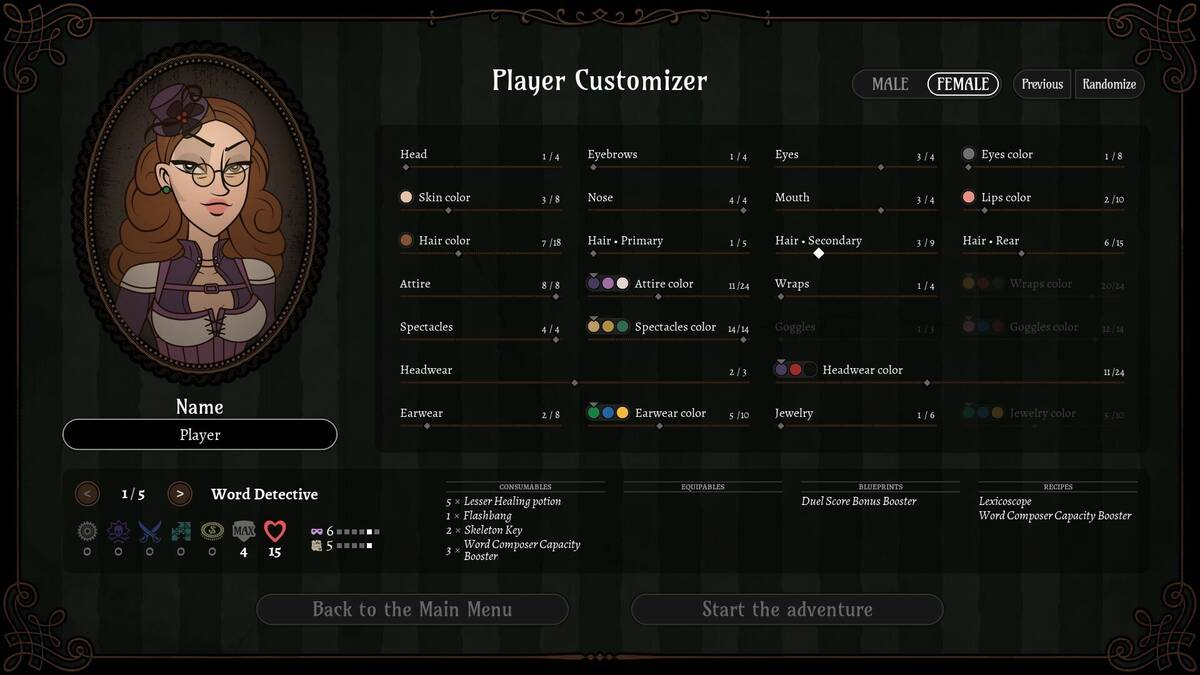 Скриншот 6 к игре Words of Yendor