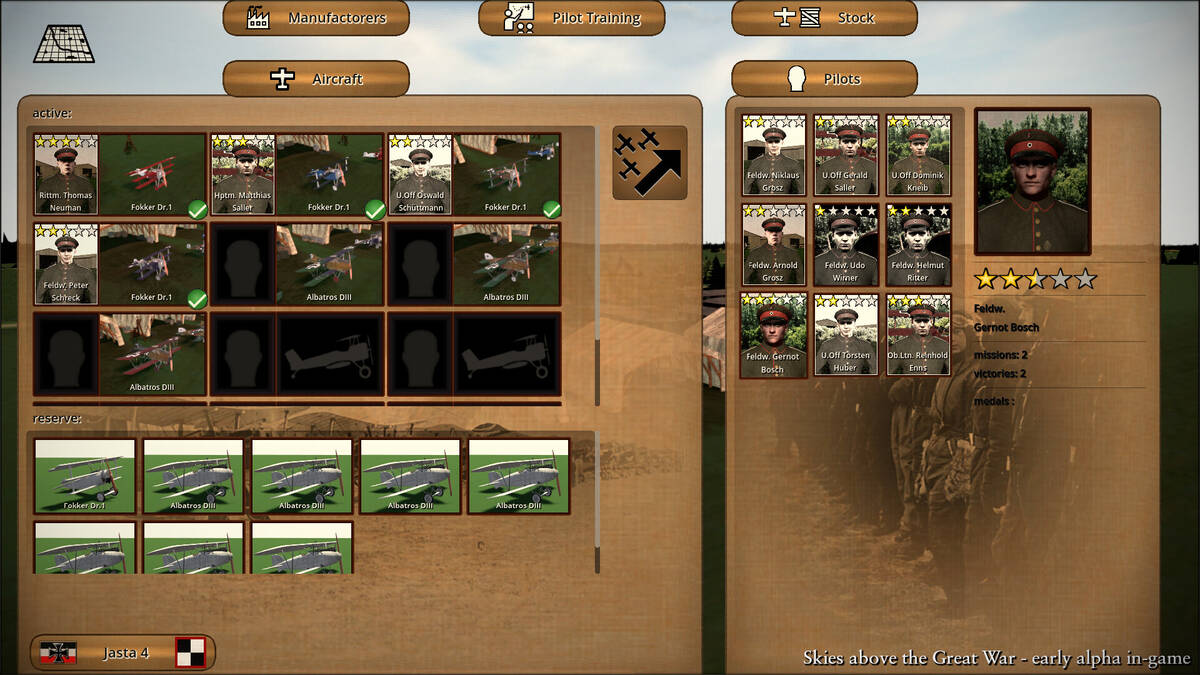 Скриншот 8 к игре Skies above the Great War