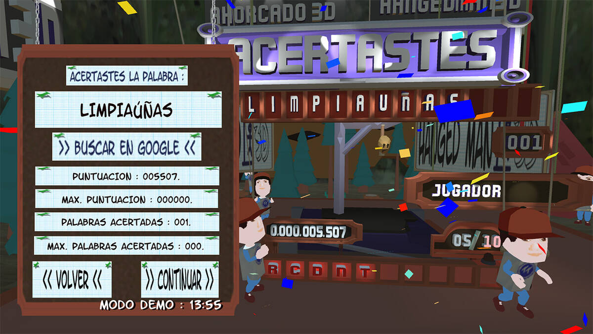 Скриншот 7 к игре Ahorcado 3D - Hangedman 3D