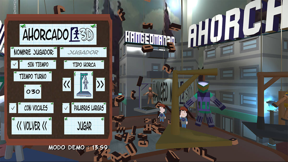 Скриншот 8 к игре Ahorcado 3D - Hangedman 3D