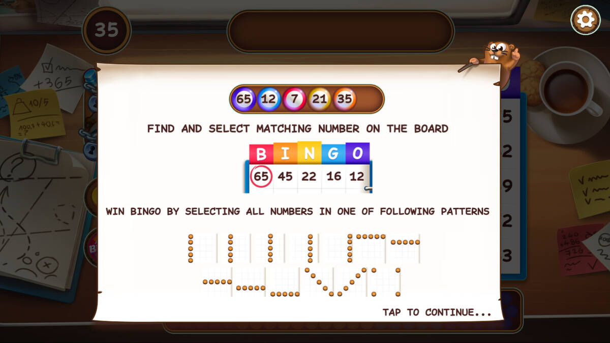 Скриншот 5 к игре Bingo Beavers - Design &  Board game