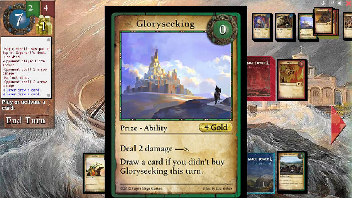 Скриншот 6 к игре Mage Tower, A Tower Defense Card Game