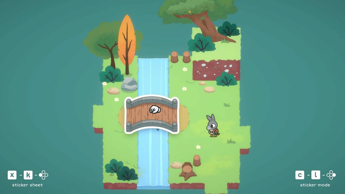 Скриншот 5 к игре A Tiny Sticker Tale