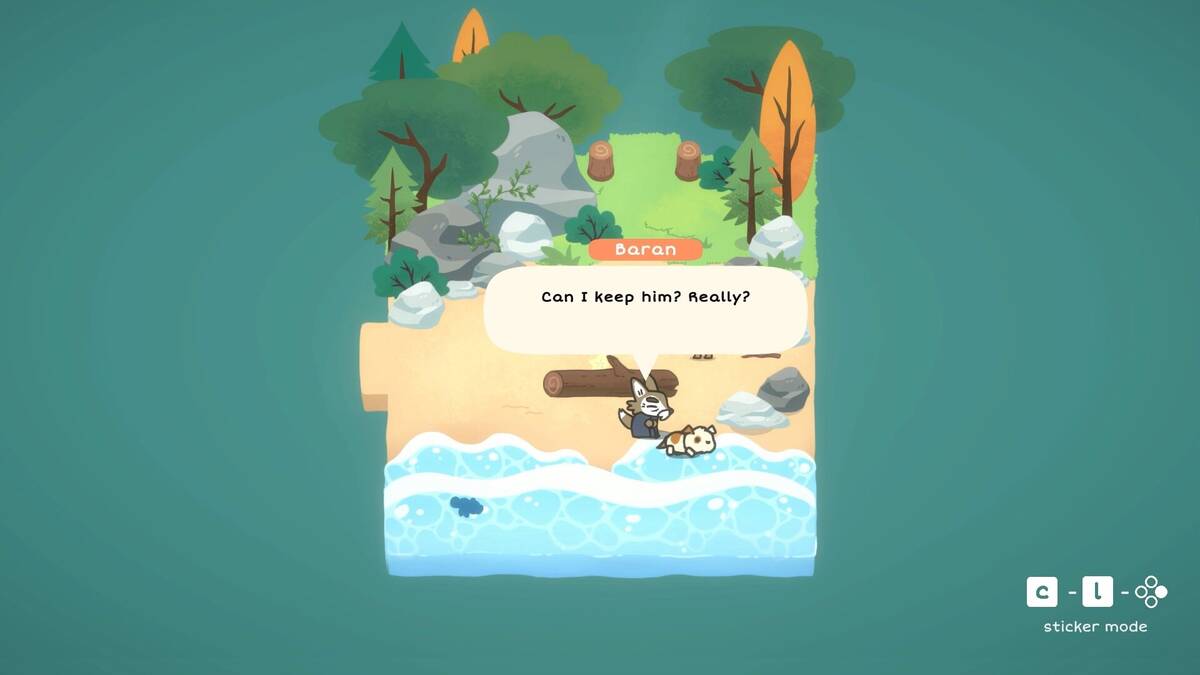Скриншот 7 к игре A Tiny Sticker Tale