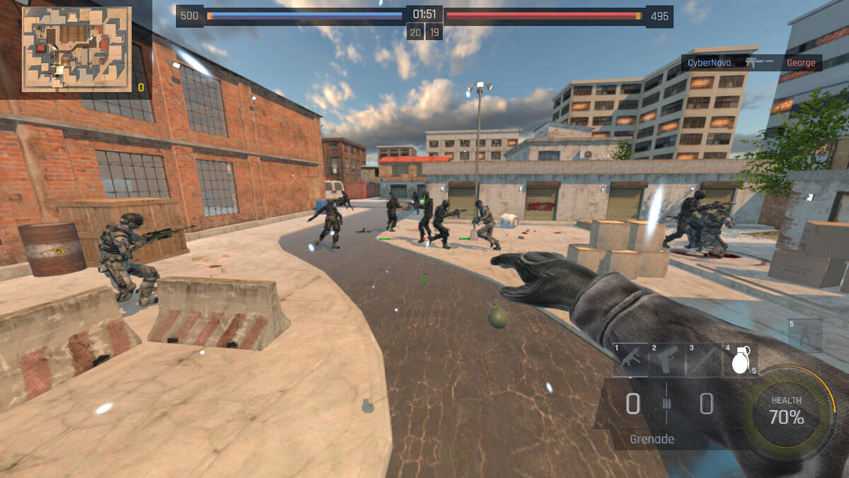 Скриншот 6 к игре Bullet Time Battle
