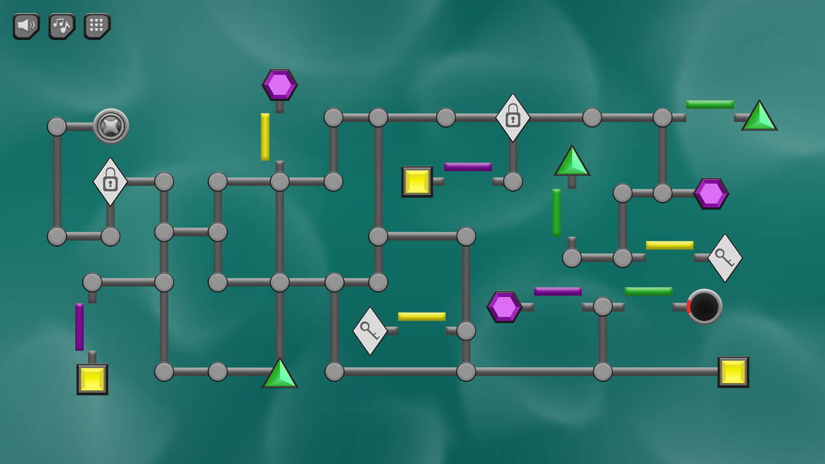 Скриншот 7 к игре Two Portals - A Gemstone Puzzle Game