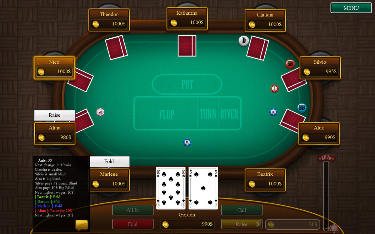 Скриншот 6 к игре Royal Class Poker
