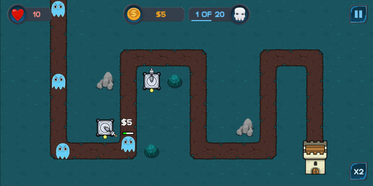 Скриншот 5 к игре Haunted Tower: Tower Defense