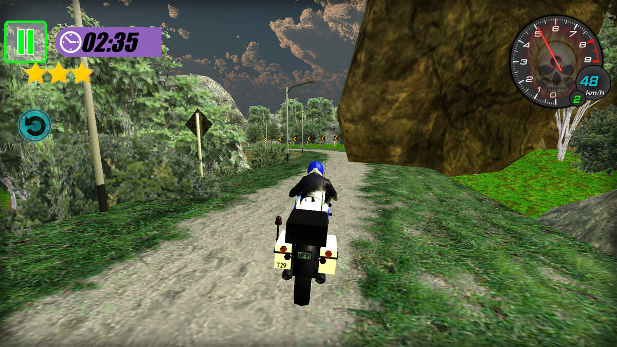 Скриншот 6 к игре Bike Offroad Simulator