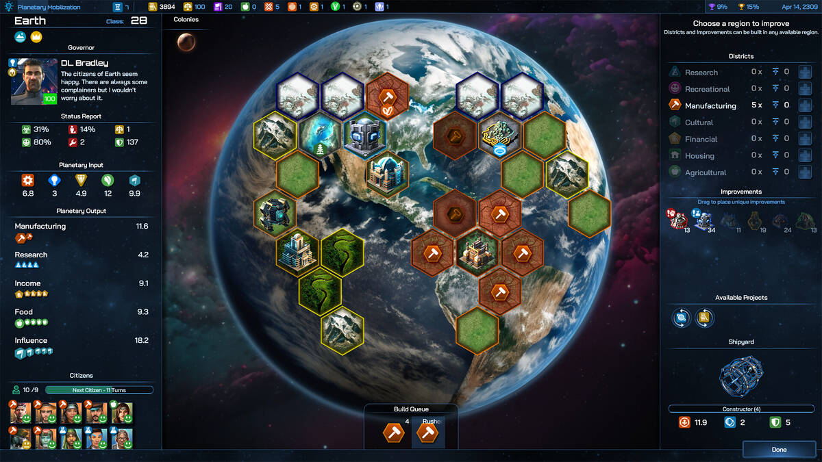 Скриншот 6 к игре Galactic Civilizations IV: Supernova