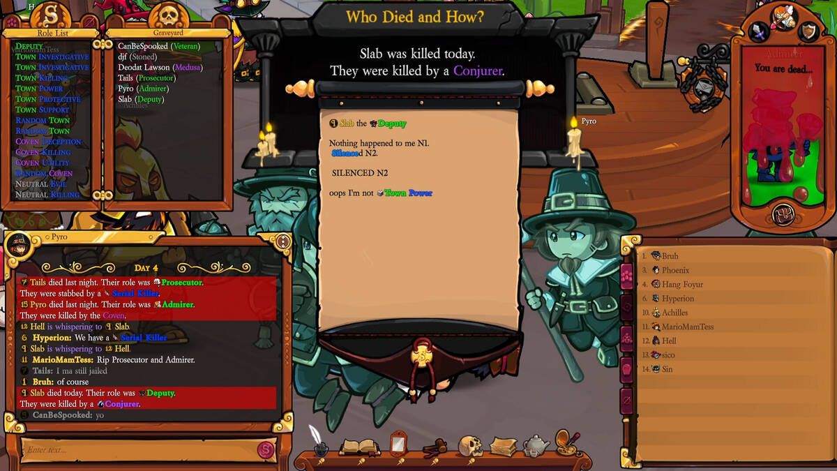 Скриншот 5 к игре Town of Salem 2