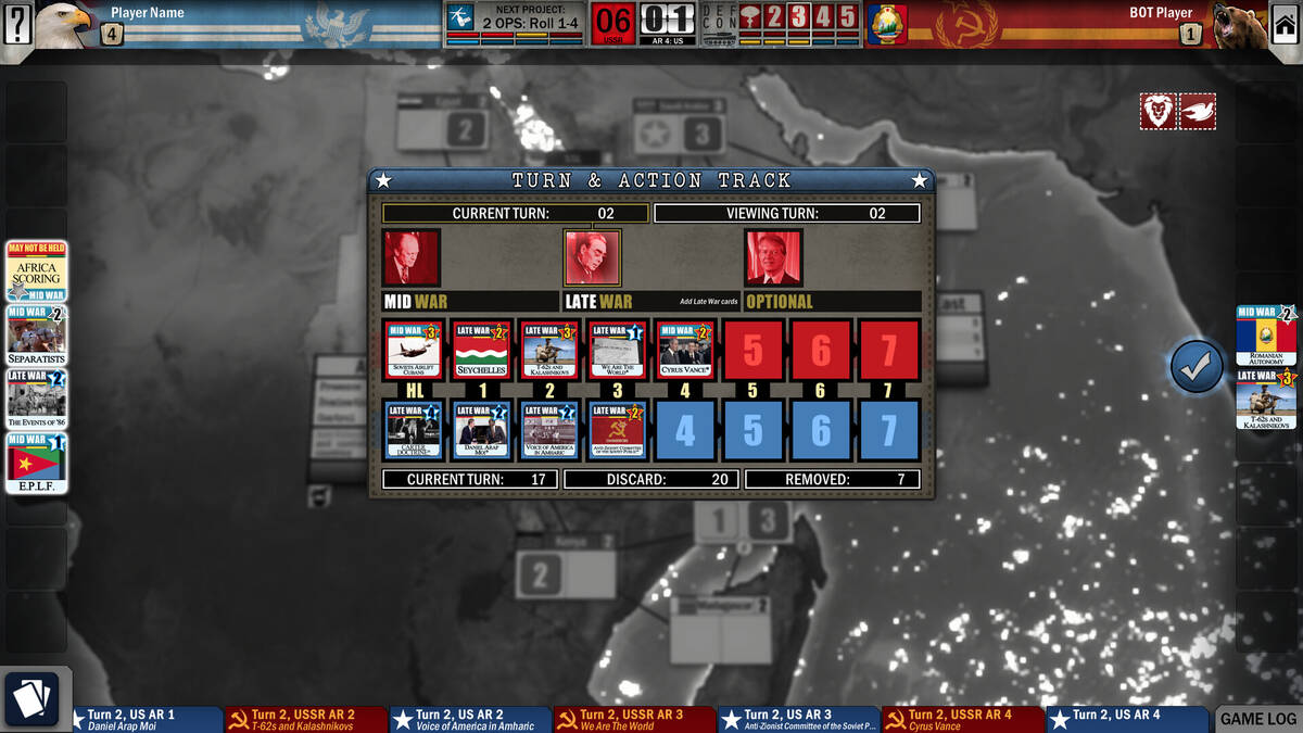 Скриншот 5 к игре Twilight Struggle: Red Sea