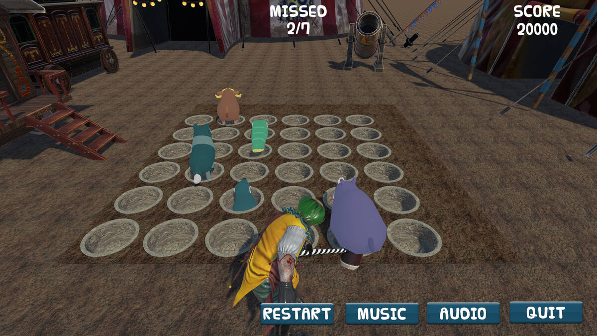 Скриншот 5 к игре Crazy The Clown's Balloon Animal Massacre