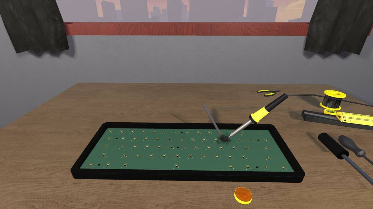 Скриншот 5 к игре Mechanical Keyboard Building Simulator