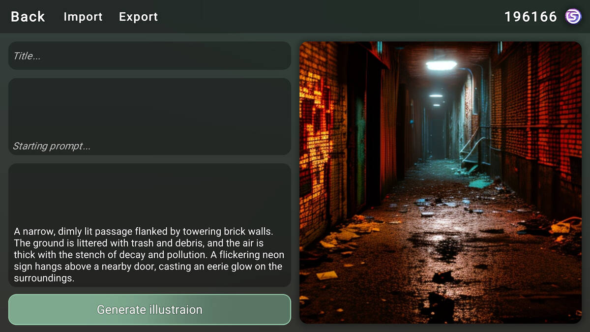 Скриншот 8 к игре DREAMIO: AI-Powered Adventures