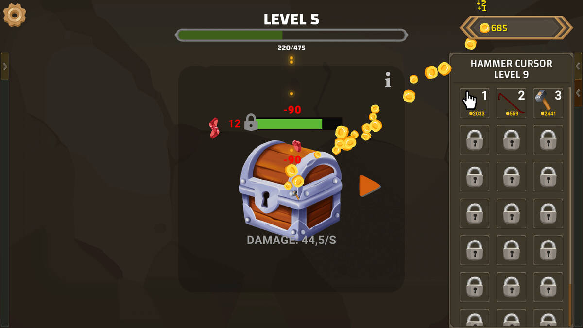 Скриншот 5 к игре Treasure Chest Clicker