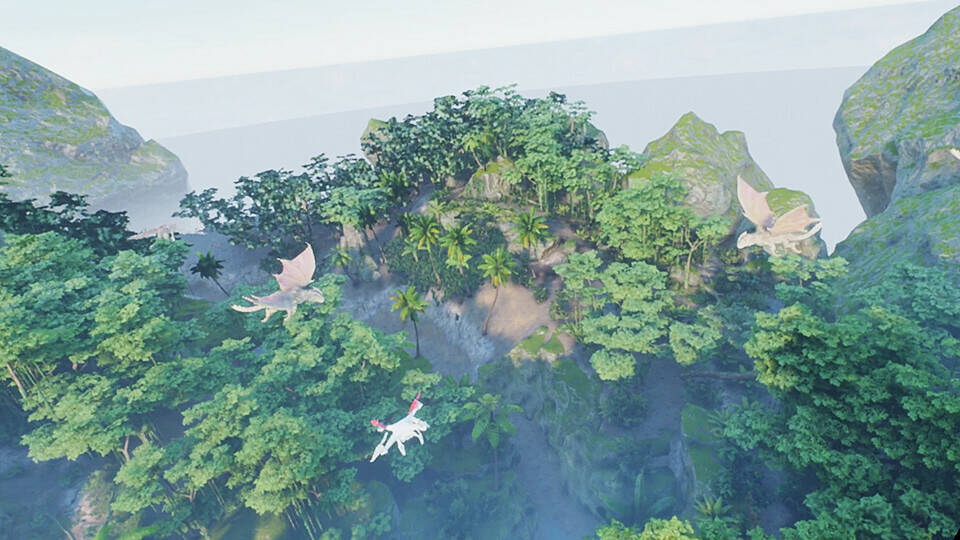 Скриншот 5 к игре Dinosaur Land Aerial Photograph