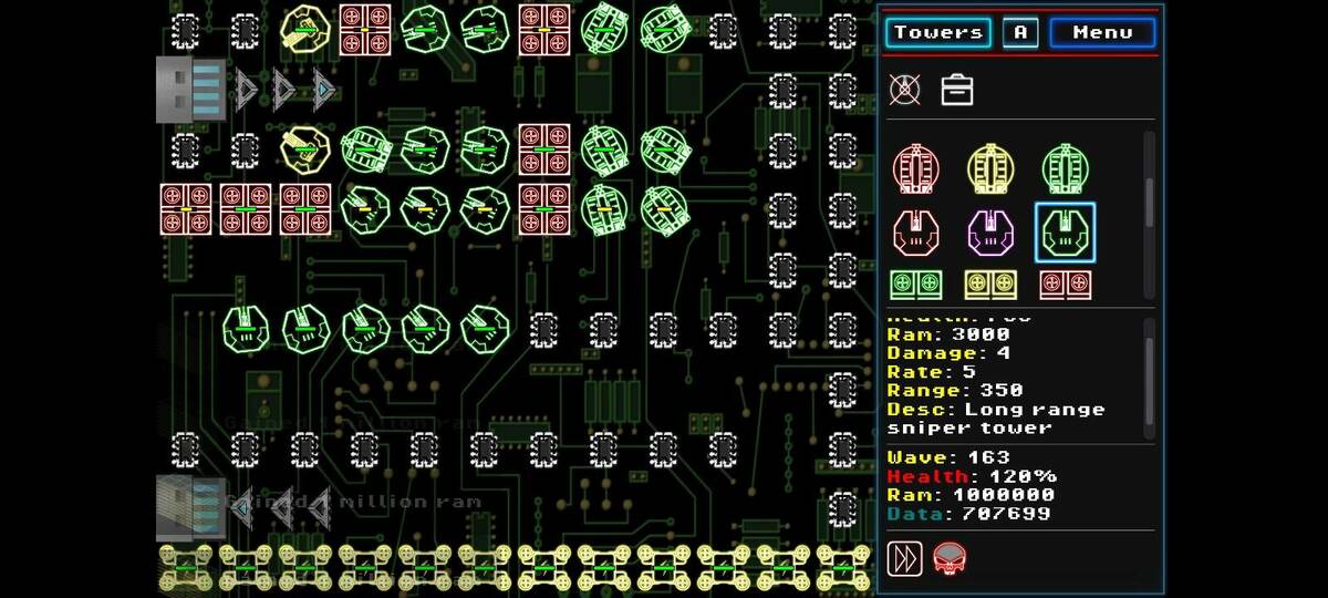 Скриншот 5 к игре Neon D-Fence Remaster