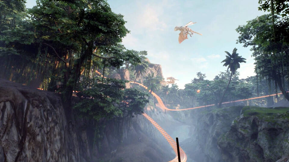 Скриншот 5 к игре Immersive Jurassic World Roller Coaster VR