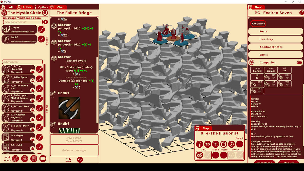 Скриншот 6 к игре RPG Plus - Virtual Tabletop